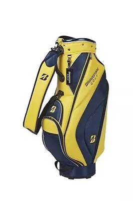 BRIDGESTONE Golf Bag Lightweight 9 Type 47 Inches 2.9kg 2024 Model CBG422 Yellow • $484.62