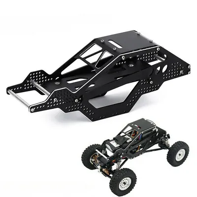 INJORA CNC Chassis Frame Body For 1/24 RC Car Crawler Axial SCX24 Upgrade Part • $21.99