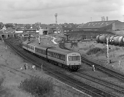 6x7 Cm Railway Neg B/w  Dmu Holyhead 2/10/93 11.50 X Man Vic • £2.69