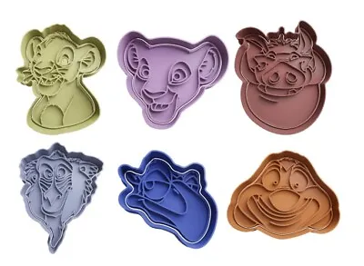 The Lion King Cookie Cutters + Insert - Approx. 8cm • £4.29