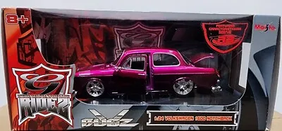 MISB Maisto V-Bugs G-Ridez Licensed VW Notchback 1:24 Urban Diecast Collection • $39.99