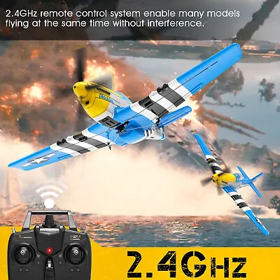 RC Airplane Model EPP 2.4Ghz Anti Interference Four Channel Aerobatic Remote • $89.52