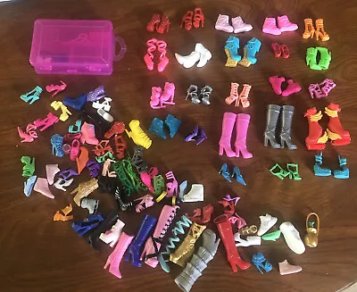 Mixed Lot Of Doll Shoes Barbie Ever After Monster High & My Little Pony • $29.99