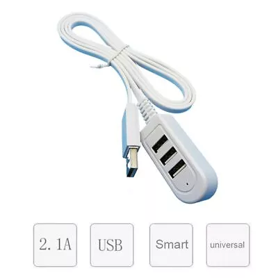 $4.65 • Buy Portable USB Splitter USB Hub Charger Adapter Extension Charger Line