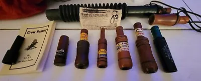 Lot Of 8 Vintage Faulk's & P.S. Olt & Scotch  Calls. Working.  • $225