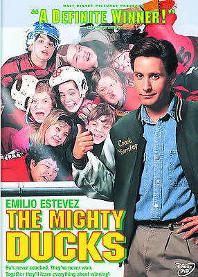 THE MIGHTY DUCKS  DVD Emilio Estevez • $6