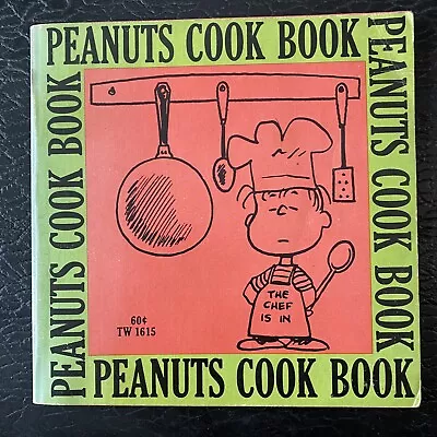 Vintage Peanuts Cook Book Scholastic 1st Printing 1970 Paperback • $12.50