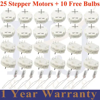 25PCs GM GMC Stepper Motor Speedometer Gauge Repair Kit Cluster 10 Bulbs X27 168 • $64.99