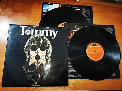 Tommy Ost Rarest 2 Lp Spain The Who Eric Clapton Elton John Gatefold Cover 1975 • $69.99