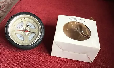 £3.99 • Buy Novelty Car Alloy Wheel “alarm Clock” Luminous Hands / Numbers Unused