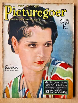Picturegoer Magazine August 1928 Louise Brooks Pola Negri Ivor Novello Talkies • £57