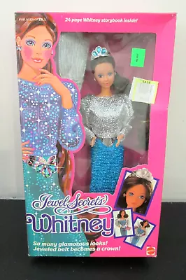 NRFB Vintage Barbie: 1986 JEWEL SECRETS WHITNEY Doll #3179 Sealed! • $149.99
