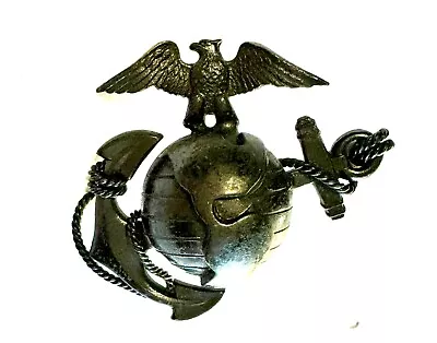 M1912 USMC EGA Officer Service Cover Emblem Marine Corps The Beast • $550