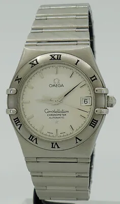 Omega Ref 1502.30.00 Steel Auto 35mm Constellation ’95 Chronometer On Bracelet • $2250