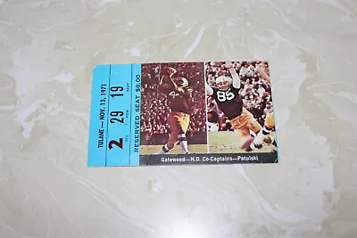 $15 • Buy As Found, Tulane Vs Notre Dame Football Ticket Stub Nov. 13 1971