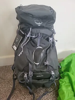 Womens Osprey Ariel 65 M/lg Hiking Bag NWT • $300