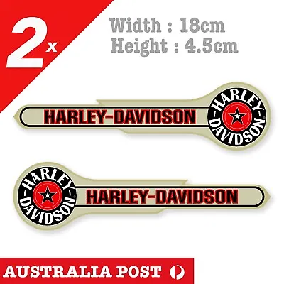 Harley Davidson Motorcycle Helmet Gas Tank  Fuel Tank Stickers • $8