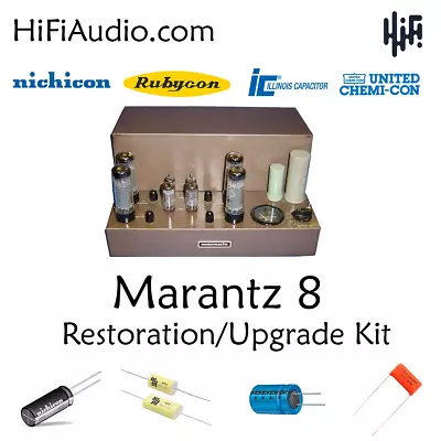 Marantz Model 8 8B Amp Capacitor Restoration Recap Repair Service Rebuild Kit • $165