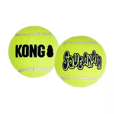 $8.49 • Buy KONG - SqueakAir - Squeak Tennis Balls - Gentle On Teeth - X-Small Dogs (3 Pack)