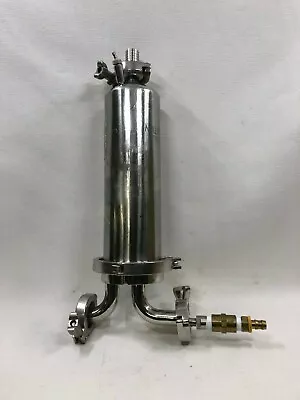 Millipore Stainless Steel H1117USTC Stainless Steel Y Filter Housing With Clamps • $600