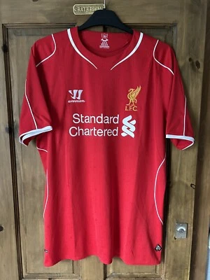 £0.99 • Buy Liverpool FC 2014/15 Vintage Warrior Home Football Shirt Extra Large XL *READ*