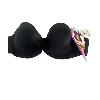 Maidenform Women's One Fabulous Fit 2.0 Extra Coverage Bra Black 36B Pure Genius • $19.49