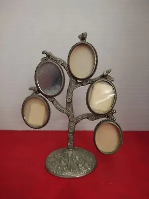 Vintage Picture Family Tree/Metal 5 Photos Holder 6  • $39.99