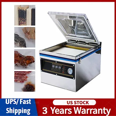 DZ- 320 Electric Vacuum Packing Machine Chamber Sealer Packing Machine 800W • $394.80