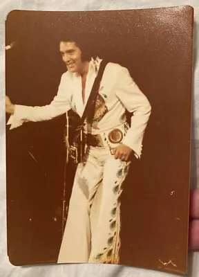 ELVIS PRESLEY 3.5x 5 Original Photo  Free Shipping Photographer Stamped Leech • $2.99