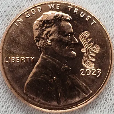 2023 1C Penny Native American Southwest Thunderbird Firebird Counterstamp Coin! • £1.63