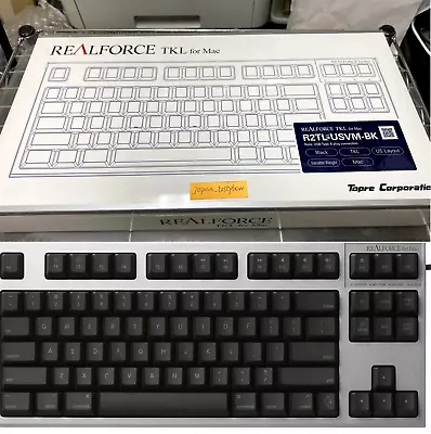 Topre REALFORCE TKL For Mac English 87 Keys Tenkeyless Keyboard • $429.51