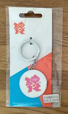 Official London 2012 Olympic Games Metal Key Ring In Original Packaging • £2.29