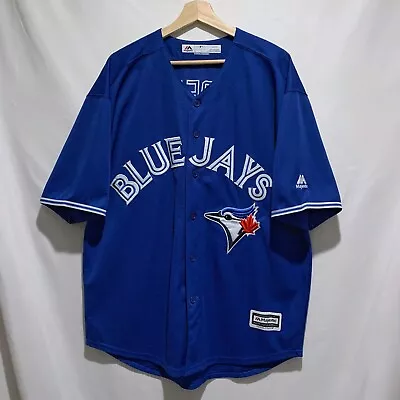 Toronto Blue Jays Vladimir Guerrero Jr. MLB Majestic Baseball Jersey Size XL • $59.99