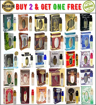 AL-NUAIM Attar Ittar Etr Body Oil Perfume Fragrances Collection FREE SHIPPING • $14.52