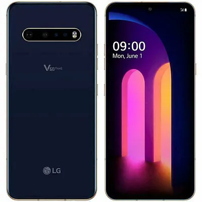 LG V60 ThinQ 5G LMV600VM -128GB Blue - Verizon - Unlocked 8.5/10 ** • $163.85