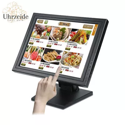 17  HD Touch Screen Monitor PC POS LCD TouchScreen Monitor Retail Restaurant • $123.50