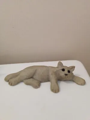 Quarry Critters Chelsea 2000 Second Nature Design Cat Figurine • $9.50