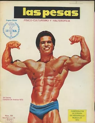 (Spanish) Las Pesas Revista Culturismo Bodybuilding November 1972 Ed Corney • $31.07