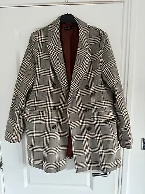 F&F Tartan Blazer Size 16 • £10