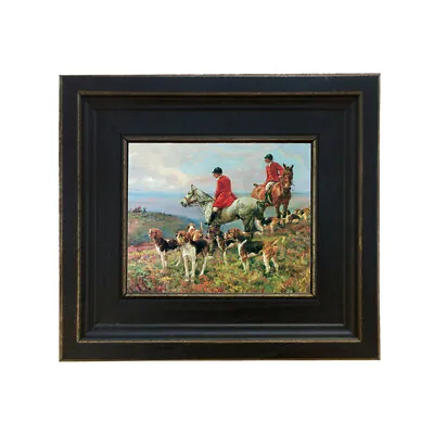 £50.81 • Buy Hunting Scene (c. 1908) Oil Painting Print Reproduction On Canvas