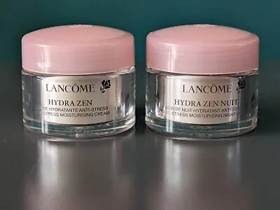 £19.95 • Buy Lancome Hydra Zen & Hydra Zen Nuit Anti-stress Moisturising Night Cream 15ml Duo