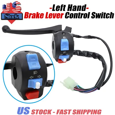 Brake Lever Side Control Switch For Gy6 Moped Scooter 50cc-125cc 150cc Left Hand • $16.89