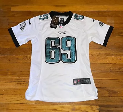 Philadelphia Eagles Evan Mathis #69 White Nike On Field Jersey Youth Medium NWT • $50