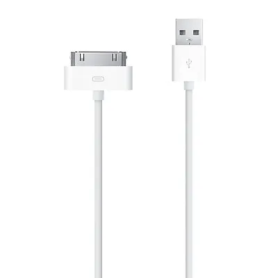 Genuine USB Cable For IPhone 4S 4 IPad 2 3 IPod Data Charger Original Lead Wire • £4.99