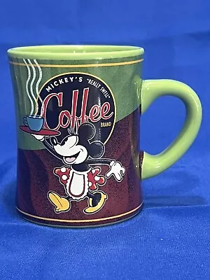 Disney Theme Parks Coffee Mug Mickey’s “Really Swell” Coffee Minnie Mouse. 16oz • $15