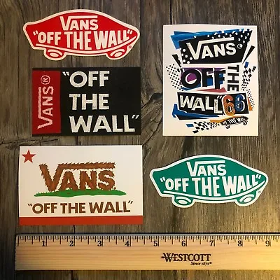 Vans Off The Wall Stickers (Water Resistant) *Tax FREE* Quality Collectors Rare  • $2.69