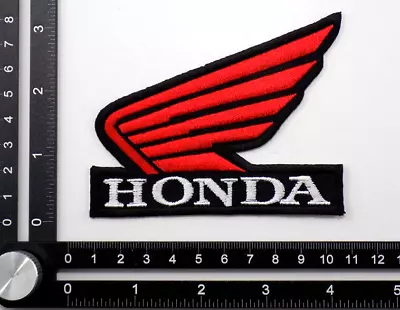 HONDA EMBROIDERED PATCH IRON/SEW ON ~3-7/8''x 3  MOTORCYCLES CBR TRANSALP SHADOW • $7.99