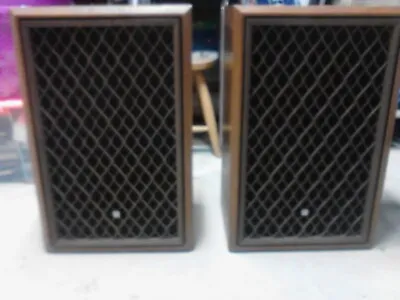 Vintage Pair Of 100 Watt Pioneer Speakers With Walnut Cabinets (Model CS-901) • $340