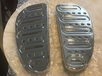Victory New OEM Chrome Driver Floorboard Set For 00-06 Classic & Touring Cruiser • $250