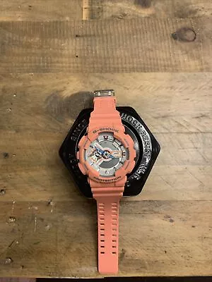 Casio G Shock GA-110 Coral Pink Watch • $79.99